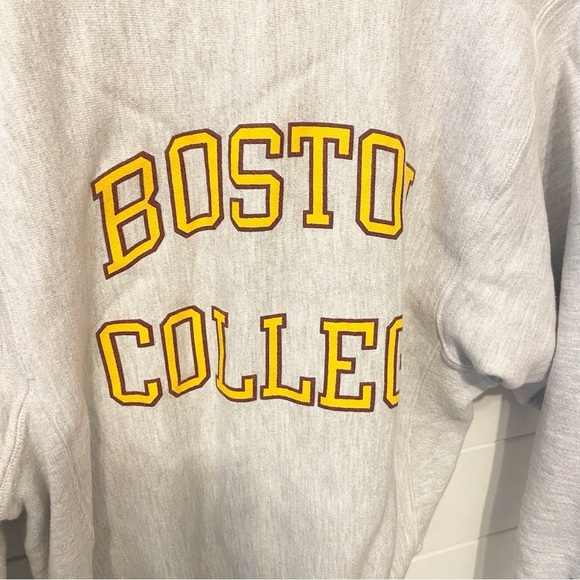 Champion | Men’s Vintage Boston College 90’s Crewneck Sweatshirt Size Small - Picture 6 of 9